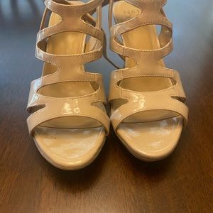 Naturalizer Strappy Sandals in Taupe
